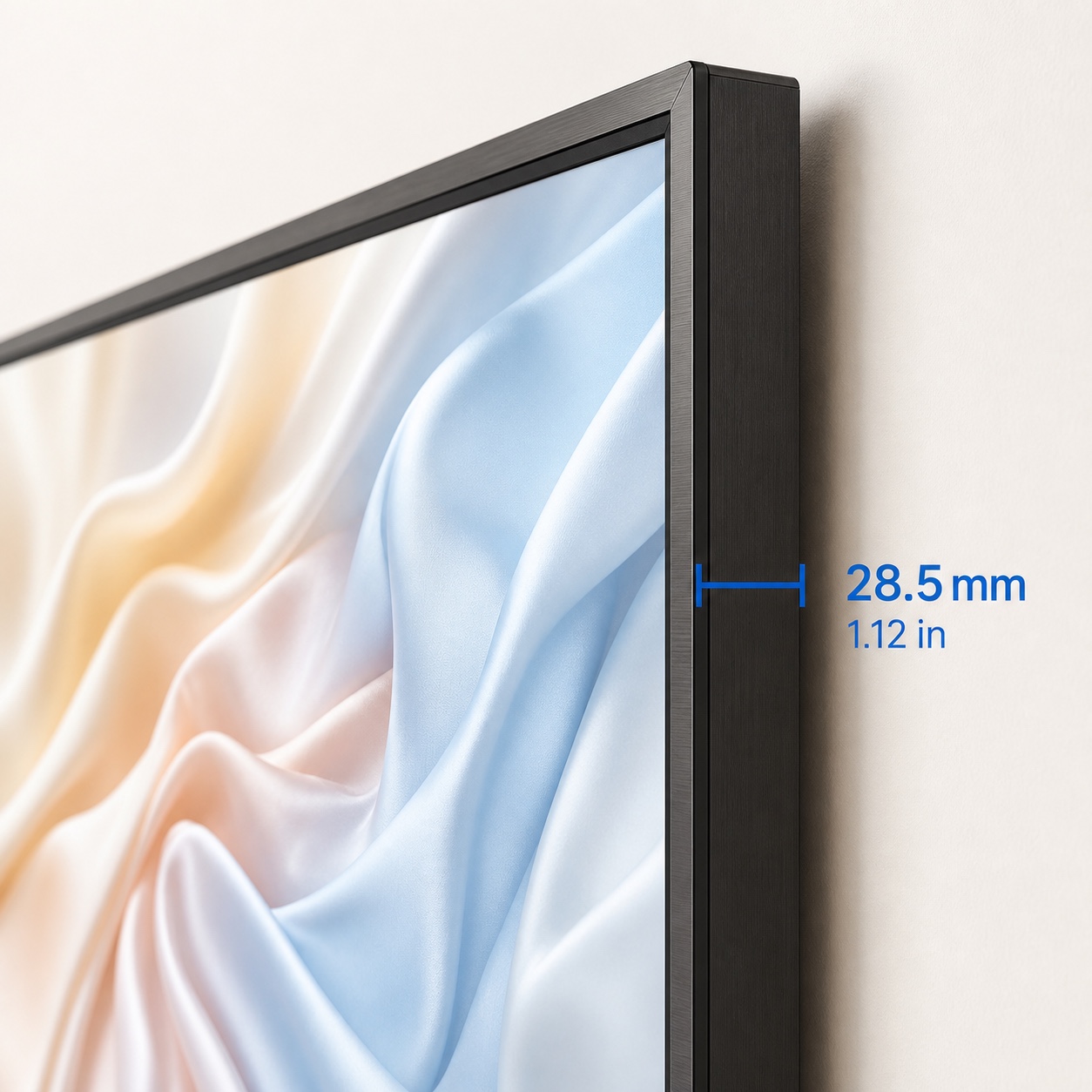 2.8 cm uniform commercial display profile