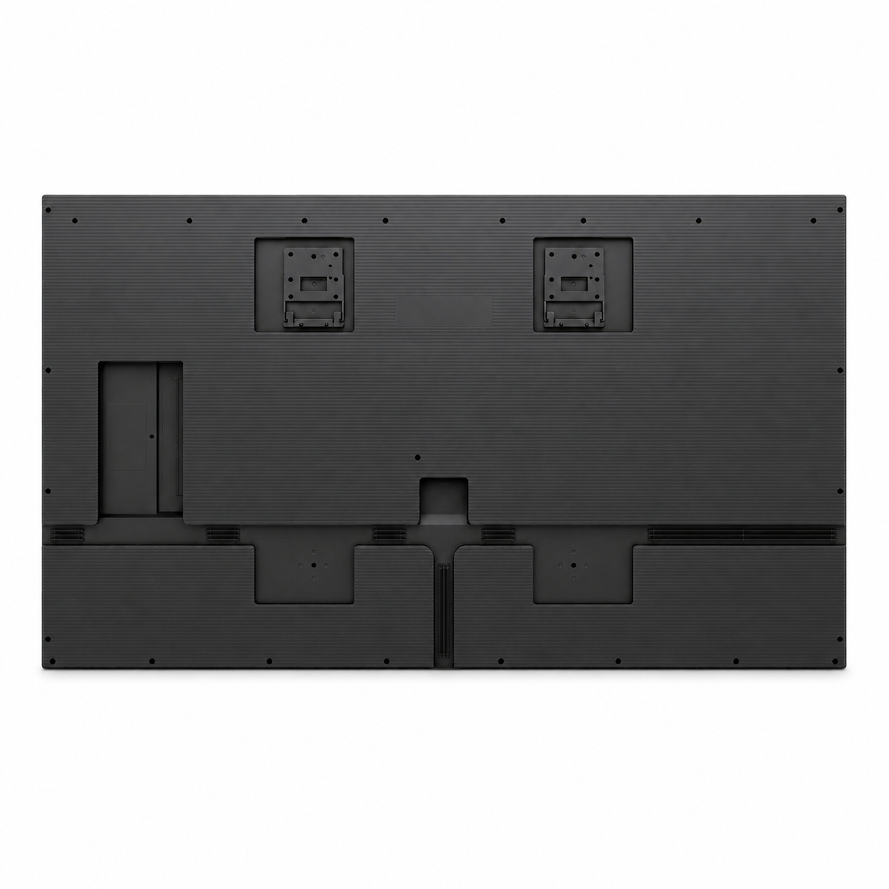 Rear construction of 55-inch ultra-slim commercial display