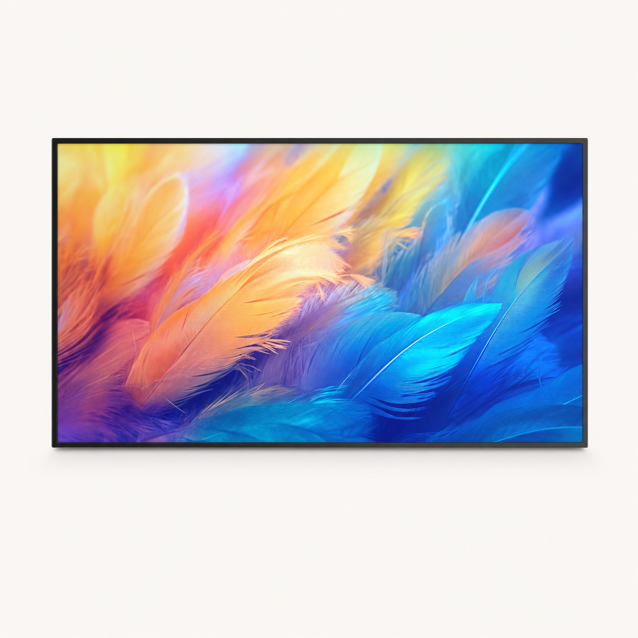 55-inch 4K 800-nit ultra-slim commercial display front view